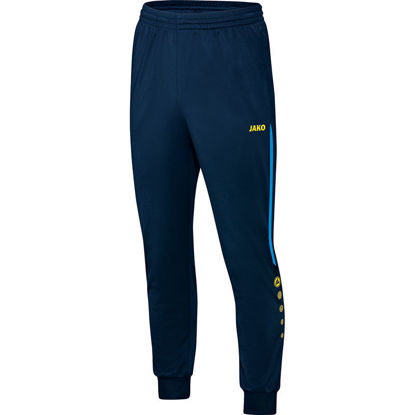 Afbeeldingen van JAKO Polyesterbroek Champ marine/jako-blauw/fluogeel (9217/89) - SALE