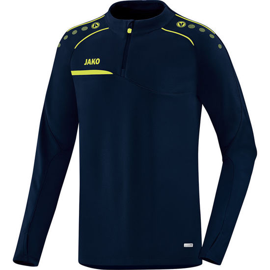 Afbeeldingen van JAKO Ziptop Prestige marine/lemon (8658/09) - SALE